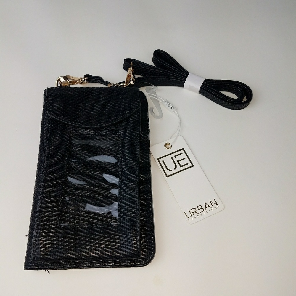 Urban expressions Wristlet w cellphone pocket